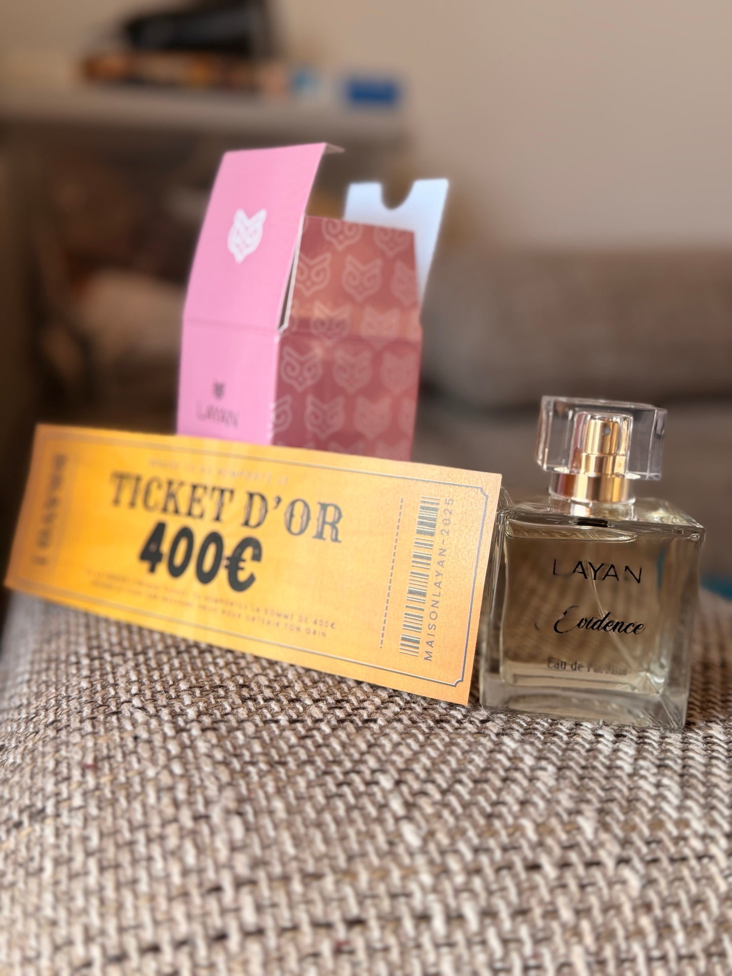 L'évidence - Eau de parfum                  (+ Chance Ticket d'Or 400€ 🎫)